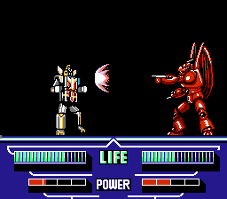 Chōjin Sentai Jetman (NES) screenshot: Last boss
