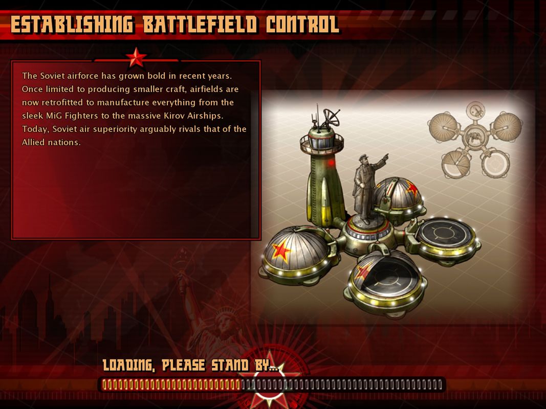 Command & Conquer: Red Alert 3 (Windows) screenshot: Loading Screen