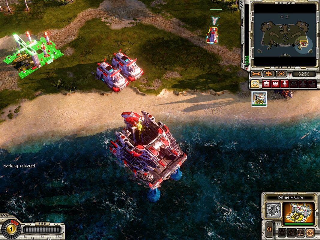 Command & Conquer: Red Alert 3 (Windows) screenshot: Meet the Empire of the Rising Sun.