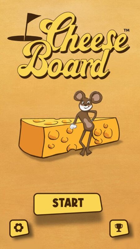 Cheese Board (Android) screenshot: Title Screen