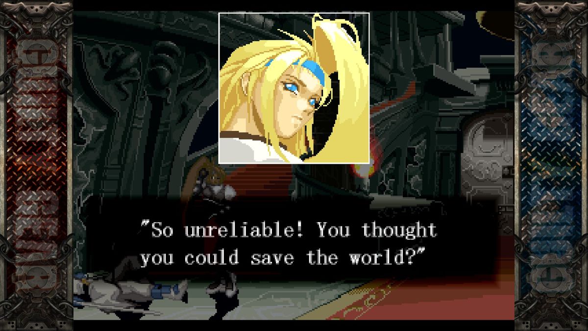 Guilty Gear (Windows) screenshot: Boasts after fights