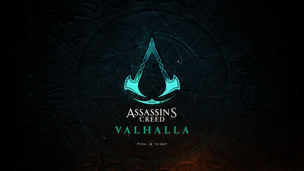 Assassin's Creed: Valhalla (PlayStation 4) screenshot: Title screen
