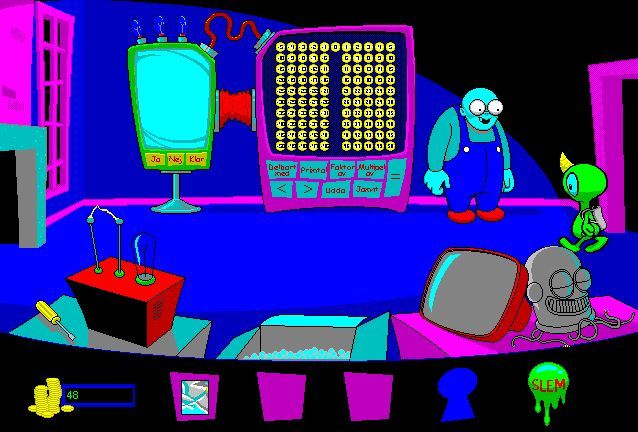 Screenshot Of Math Blaster Mystery The Great Brain Robbery Windows 3