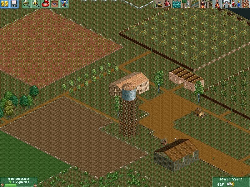 Screenshot of RollerCoaster Tycoon 2 (Windows, 2002) - MobyGames