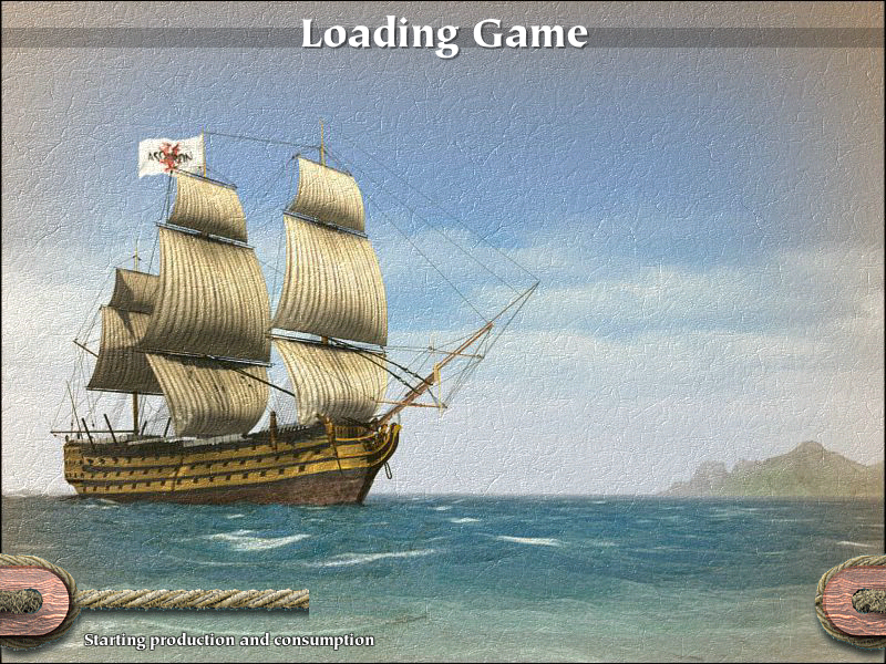 Port Royale (Windows) screenshot: Loading