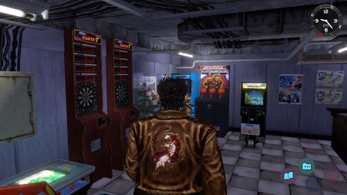 Shenmue I & II (PlayStation 4) screenshot: Shenmue: At the arcade