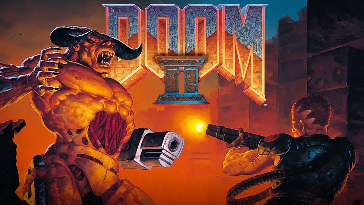 Doom II (PlayStation 4) screenshot: Splash screen