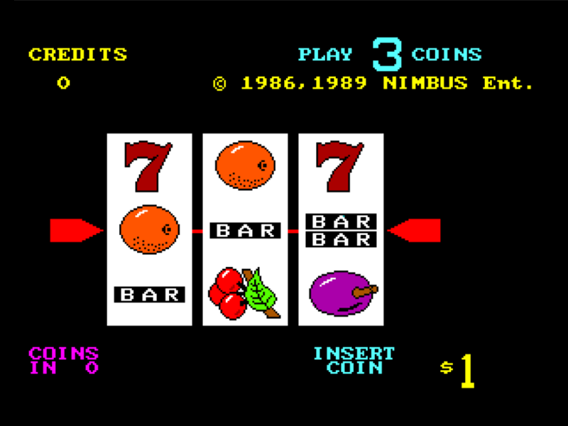 Slots & Cards (TRS-80 CoCo) screenshot: MultiBar
