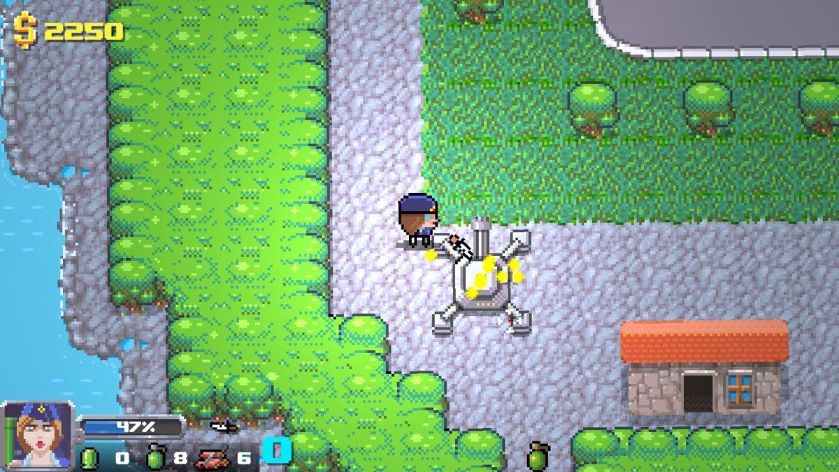 A-Gents (Windows) screenshot: Destroy cannon