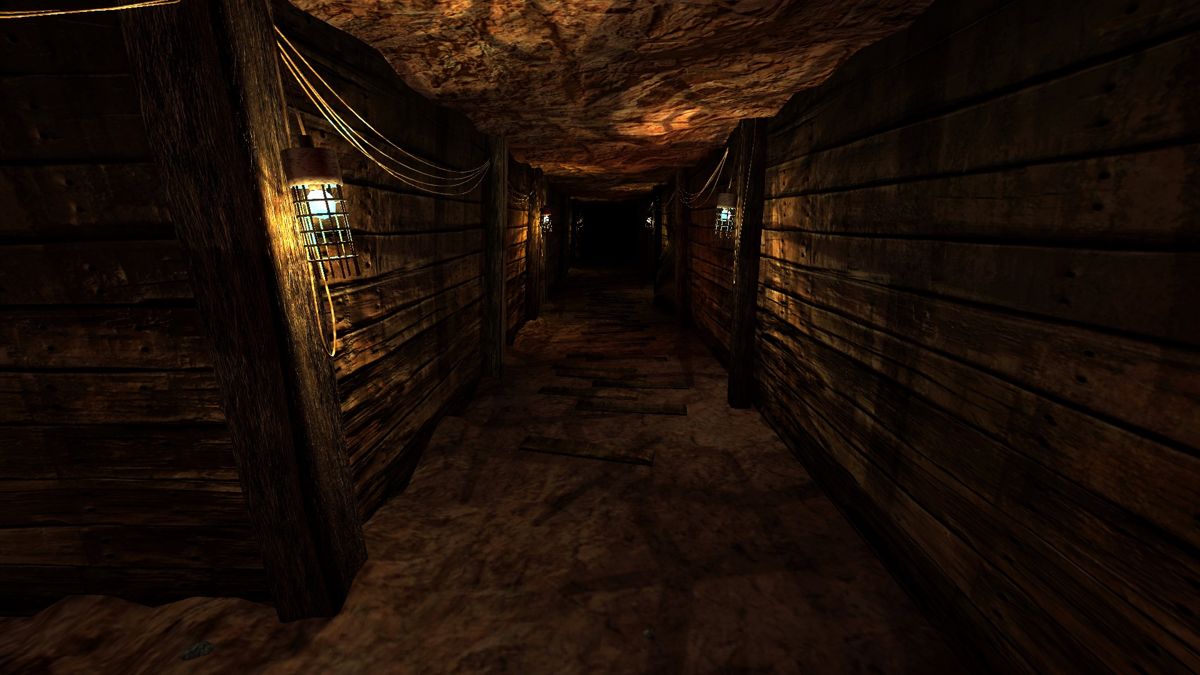 Doorways: The Underworld (Windows) screenshot: This part of the mine is pretty well lit