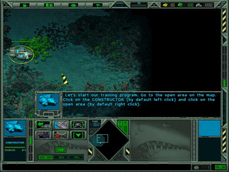 Screenshot of Submarine Titans (Windows, 2000) - MobyGames