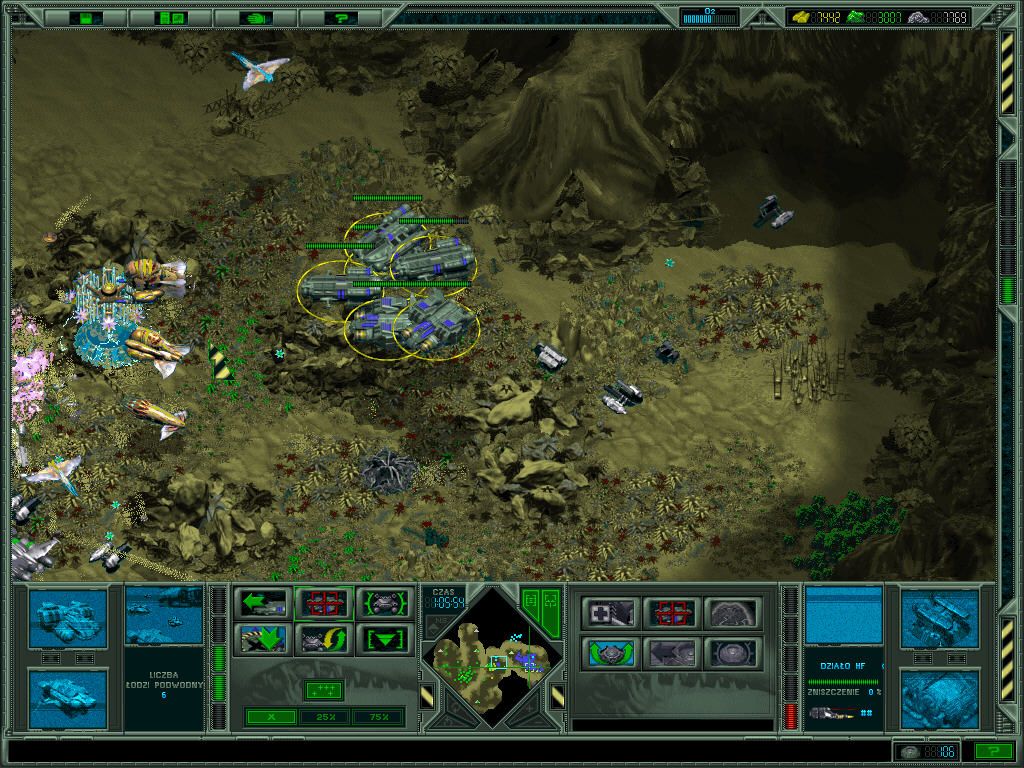 Screenshot of Submarine Titans (Windows, 2000) - MobyGames