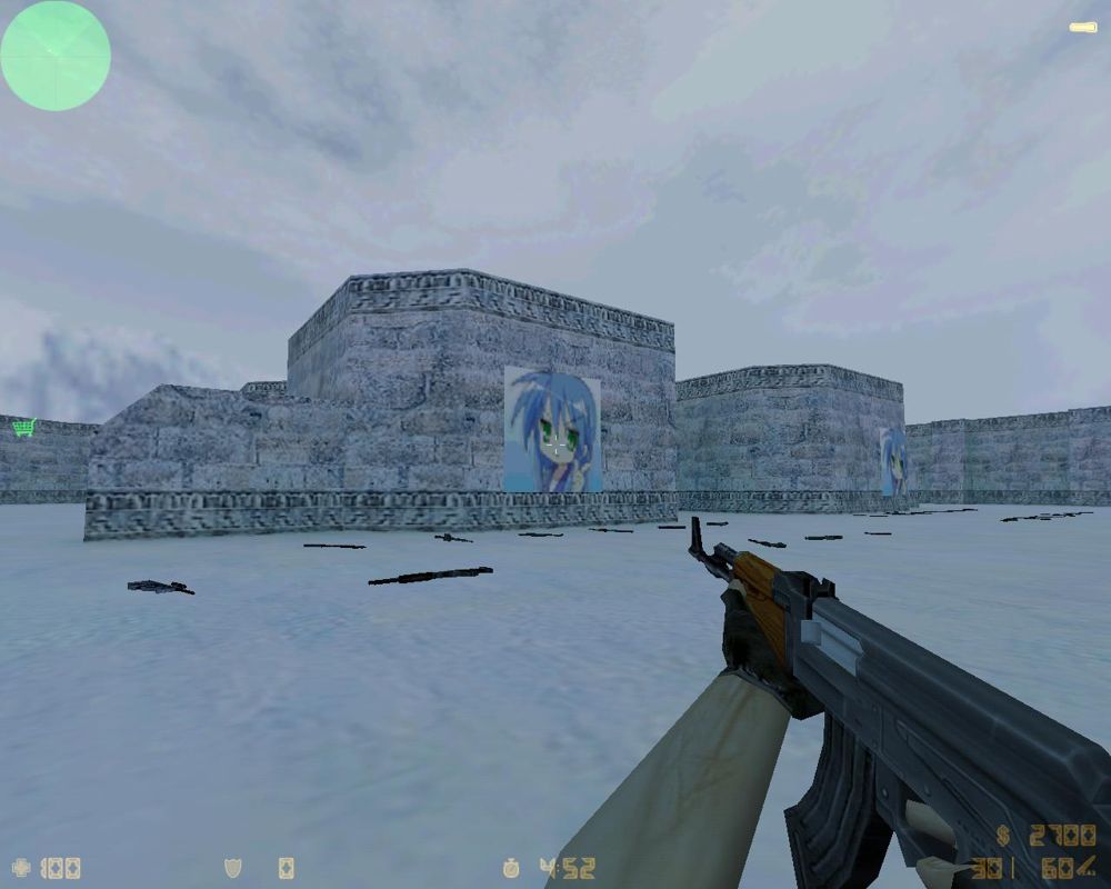 Counter-Strike (Windows) screenshot: You can also create your personal Spray Logo.