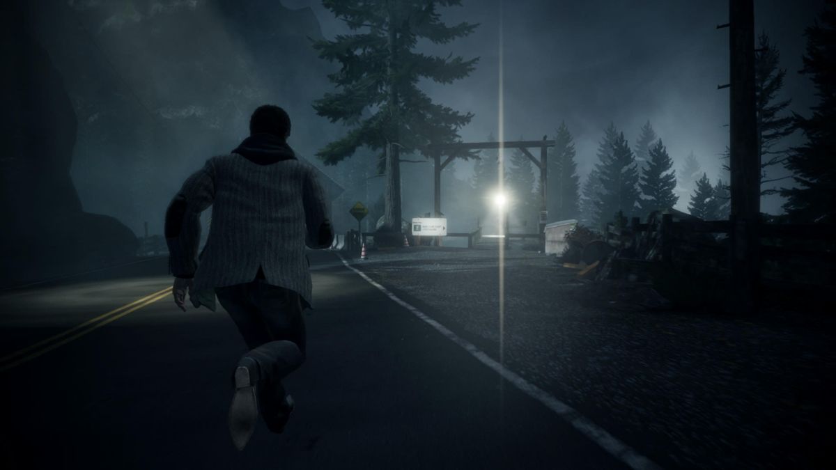 Screenshot of Alan Wake Remastered (PlayStation 4, 2021) MobyGames