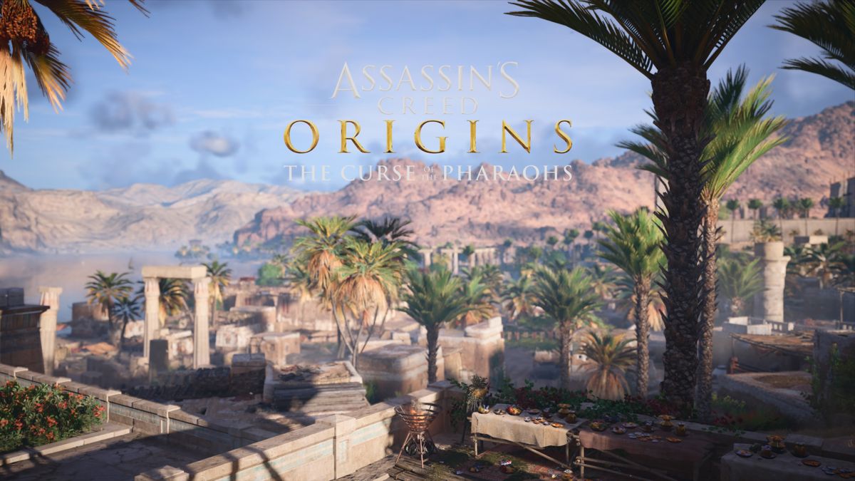 Assassin's Creed: Origins - The Curse of the Pharaohs (PlayStation 4) screenshot: Opening title