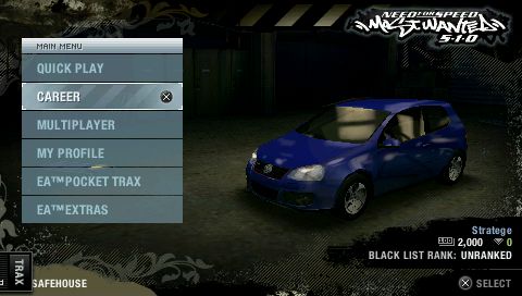 Need for Speed: Most Wanted 5-1-0 - PSP