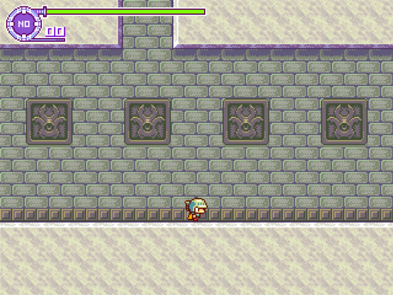 Meikyuujou Hydra (Windows) screenshot: Where you start the game