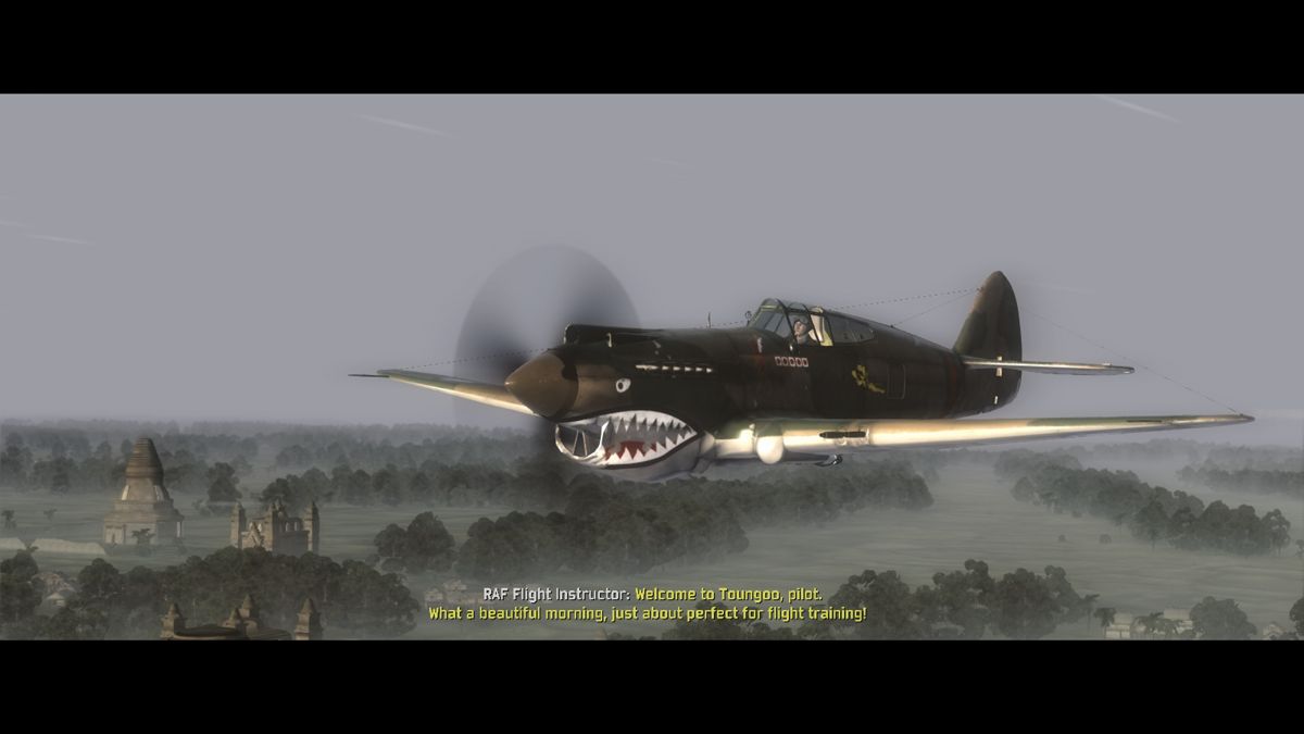Flying Tigers: Shadows over China (Xbox One) screenshot: Commencing the training mission