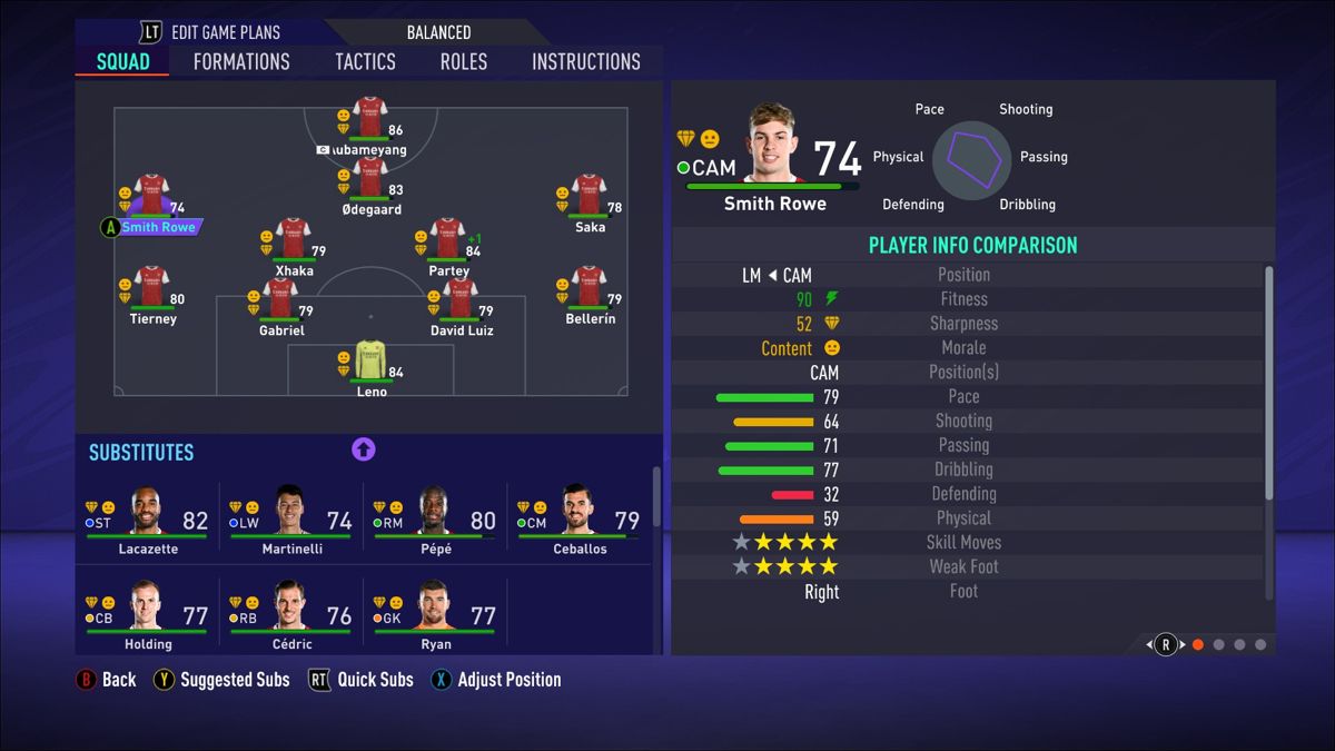 Screenshot of FIFA 21 (Windows, 2020) - MobyGames