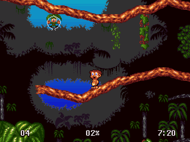 Ruffian (Amiga) screenshot: A pixie in distress