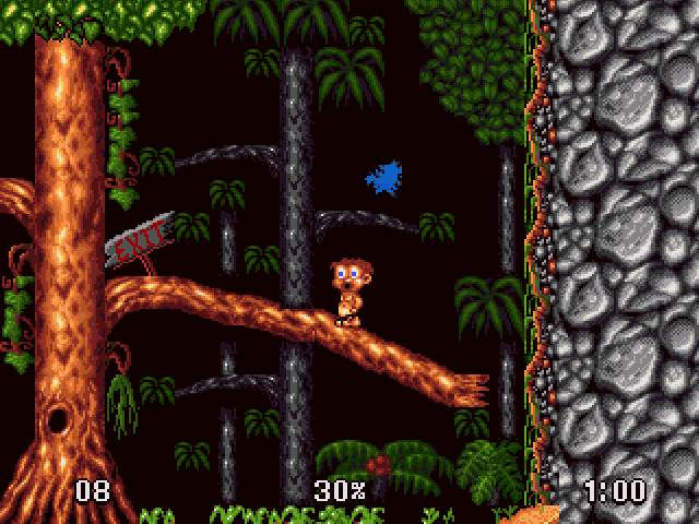 Ruffian (Amiga) screenshot: Well, there's the exit