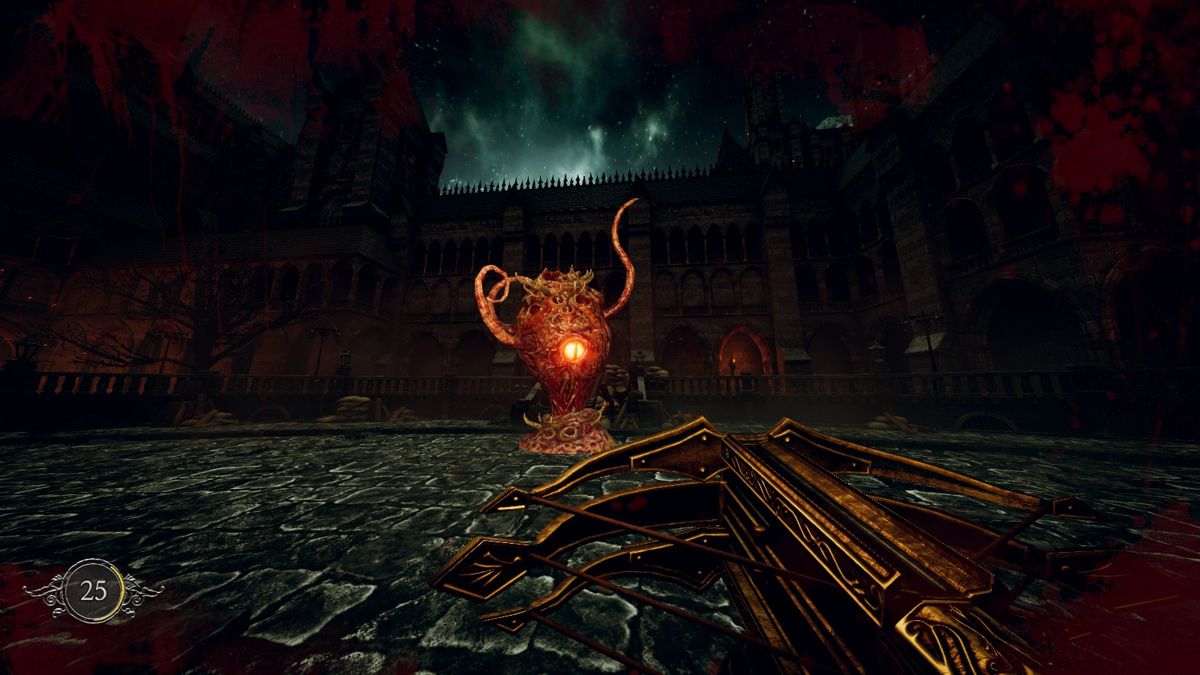 Crossbow: Bloodnight (Windows) screenshot: This creature gives birth to a swarm of bats