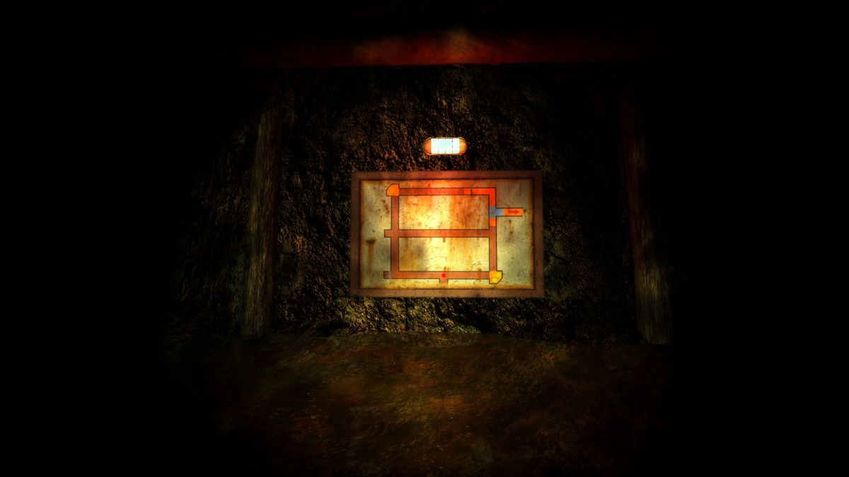 Doorways: The Underworld (Windows) screenshot: A map of this part of the sewers