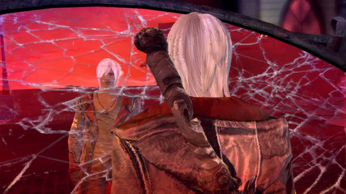 DmC: Devil May Cry (Windows) screenshot: That one scene to irritate all fans of series