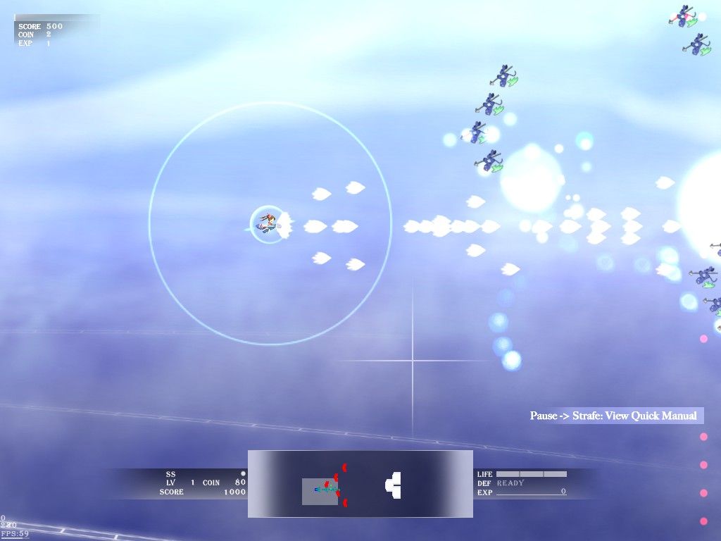 Diadra Empty (Windows) screenshot: Game starts