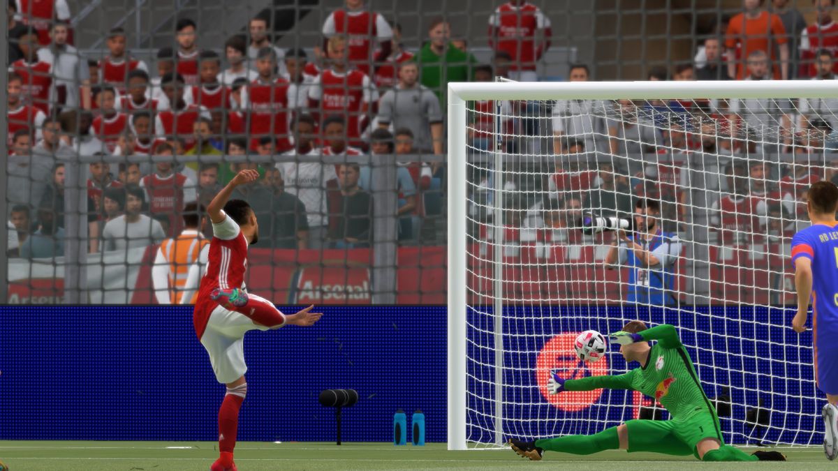 FIFA 21 (Windows) screenshot: Goal replay