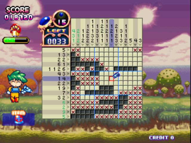 Logic Pro Adventure (Arcade) screenshot: Puzzle Screen
