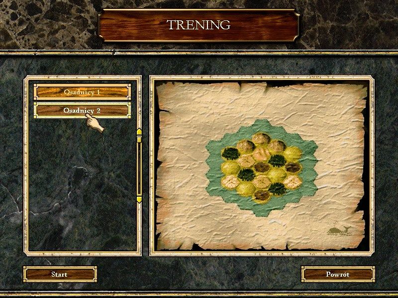 Catan: Die Erste Insel (Windows) screenshot: Choose map