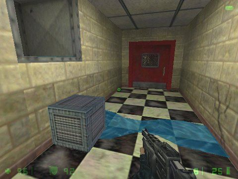 Half-Life: Opposing Force (Windows) screenshot: Even thinking parts are quite interesting now.