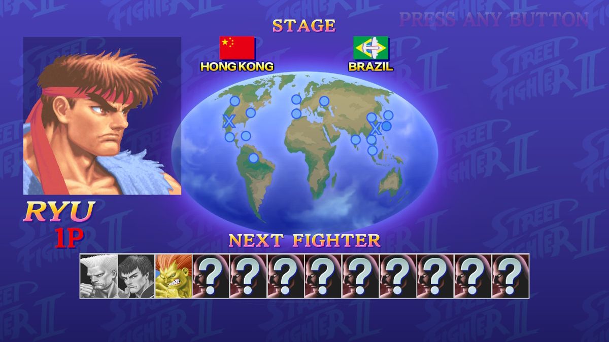 Screenshot of Ultra Street Fighter II The Final Challengers (Nintendo Switch, 2017) MobyGames