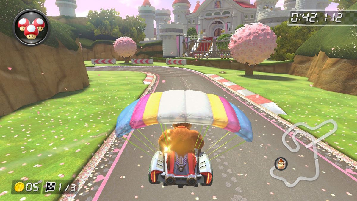 Mario Kart 8 Deluxe (Nintendo Switch) screenshot: Royal Raceway