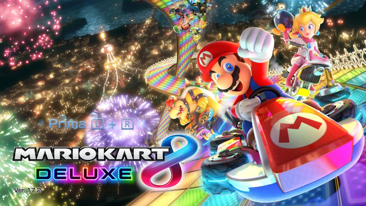 Mario Kart 8 Deluxe (Nintendo Switch) screenshot: Title Screen