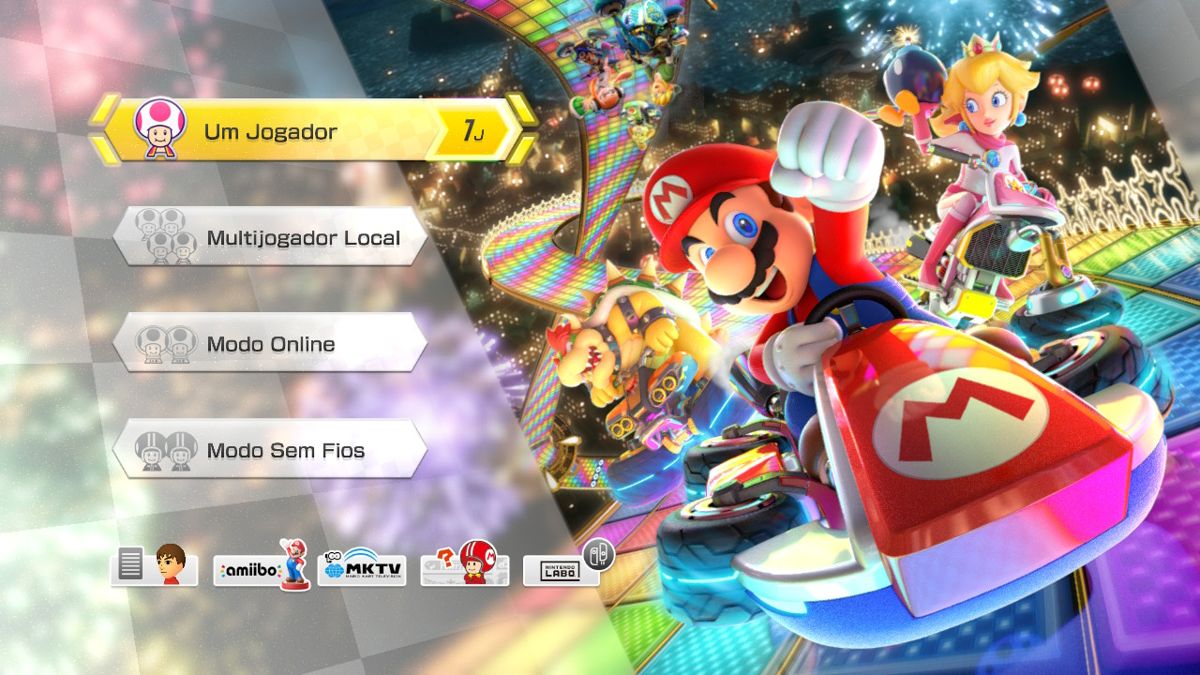 Mario Kart 8 Deluxe (Nintendo Switch) screenshot: Game type