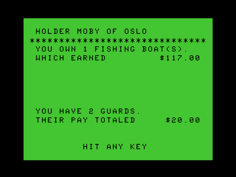 Screenshot of Viking (TRS-80 CoCo, 1982) - MobyGames