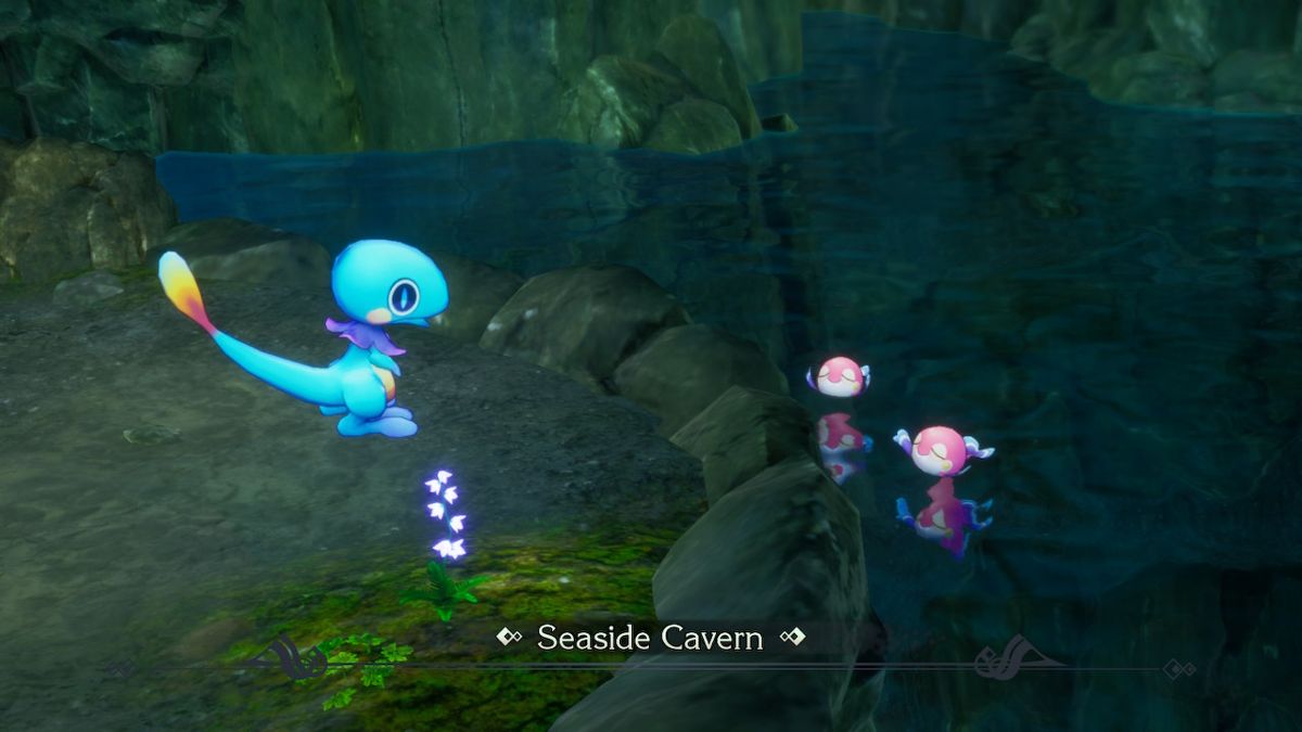 Trials of Mana (Nintendo Switch) screenshot: Seaside Cavern