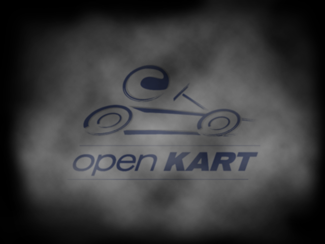 Open Kart (Windows) screenshot: Title screen (demo version)