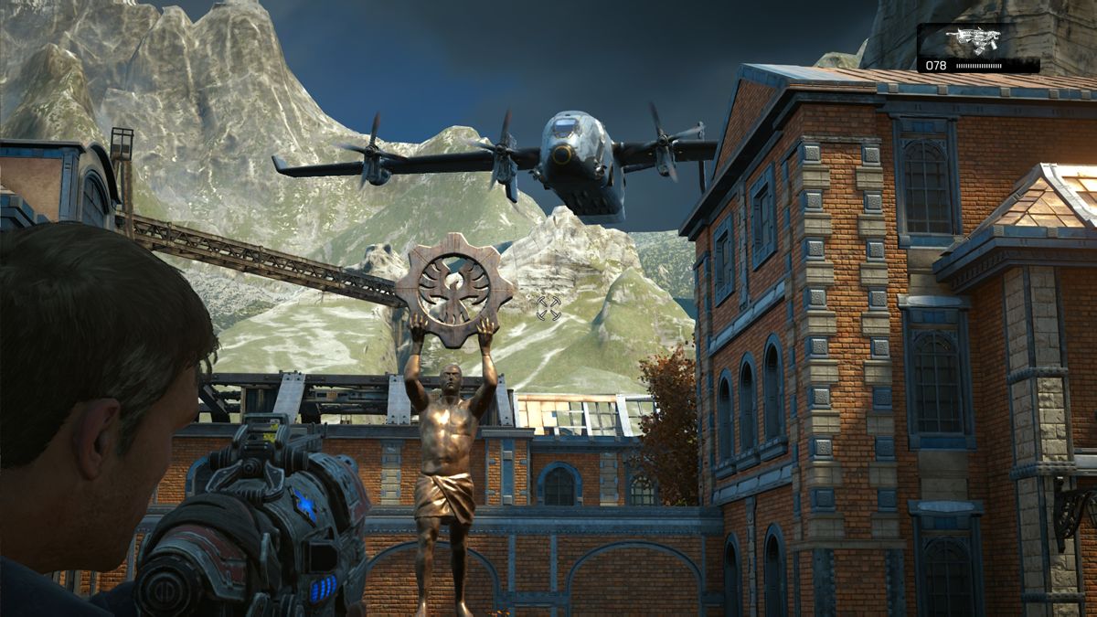 Gears of War 4 (Xbox One) screenshot: Incoming reinforcements