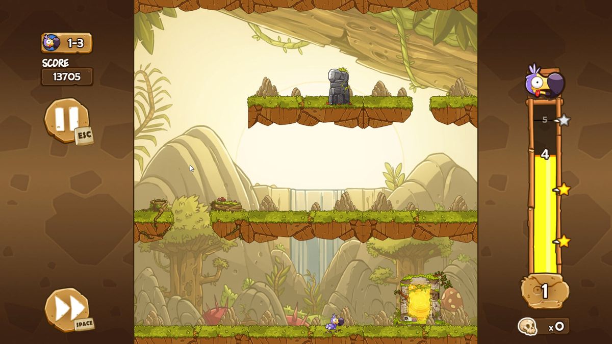 Save the Dodos (Windows) screenshot: Road to exit