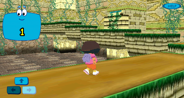 Screenshot of Dora's 3-D Pyramid Adventure (Windows, 2005) - MobyGames