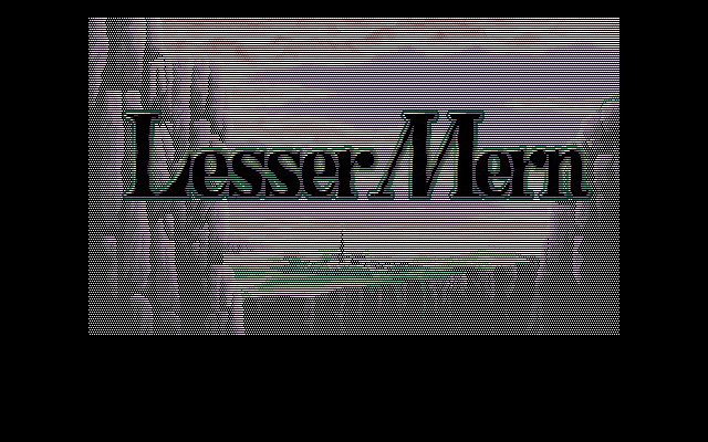 Lesser Mern (PC-98) screenshot: Title screen