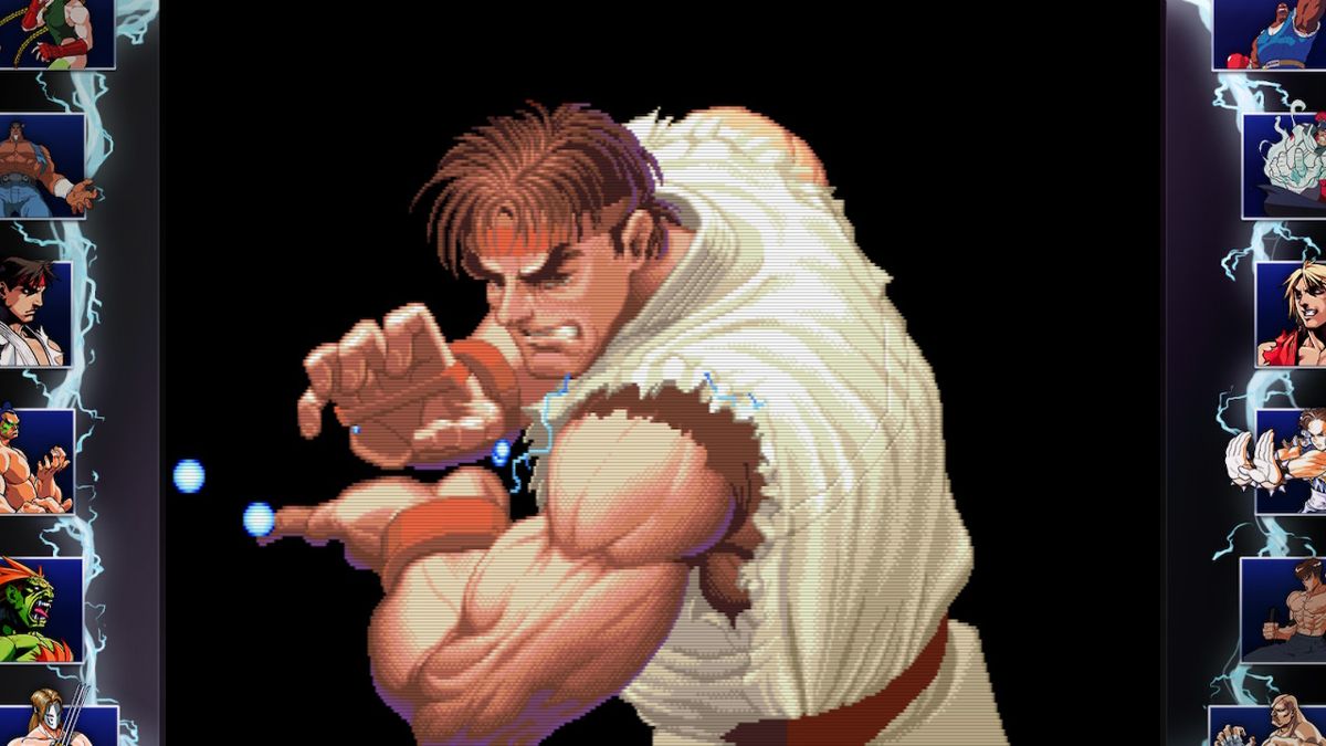Street Fighter: 30th Anniversary Collection (Nintendo Switch) screenshot: Super SFII Turbo - Intro