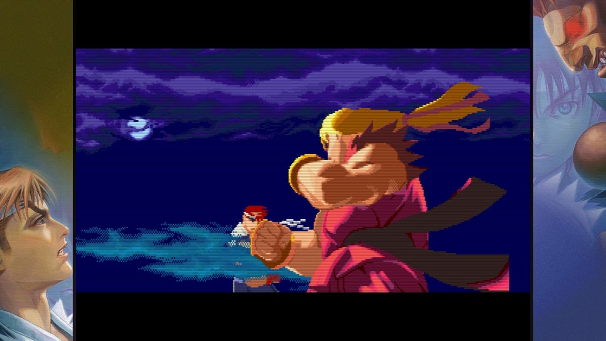 Street Fighter: 30th Anniversary Collection (Nintendo Switch) screenshot: Street Fighter Alpha - Intro