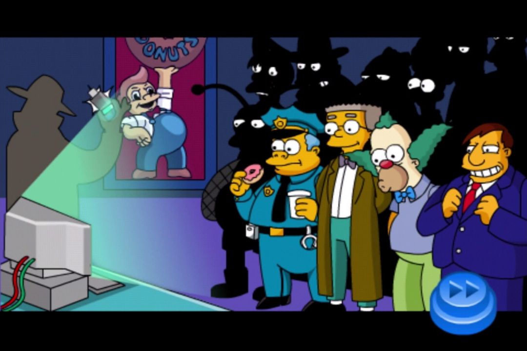 The Simpsons Arcade (iPhone) screenshot: Intro cutscene