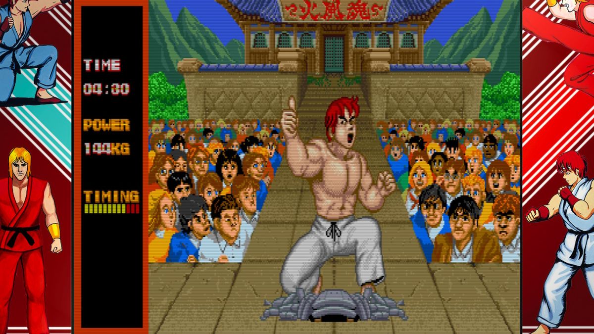 Street Fighter: 30th Anniversary Collection (Nintendo Switch) screenshot: Street Fighter - Bonus game 1