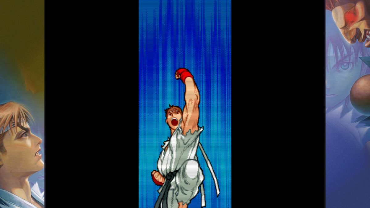 Street Fighter: 30th Anniversary Collection (Nintendo Switch) screenshot: Street Fighter Alpha 3 - Intro