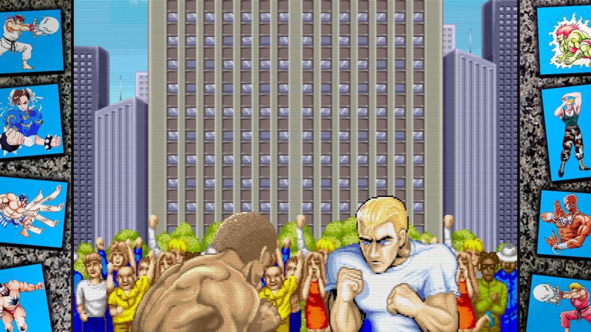 Street Fighter: 30th Anniversary Collection (Nintendo Switch) screenshot: SFII Hyper Fighting - Intro